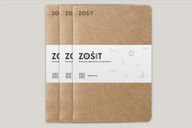 3x Zošit